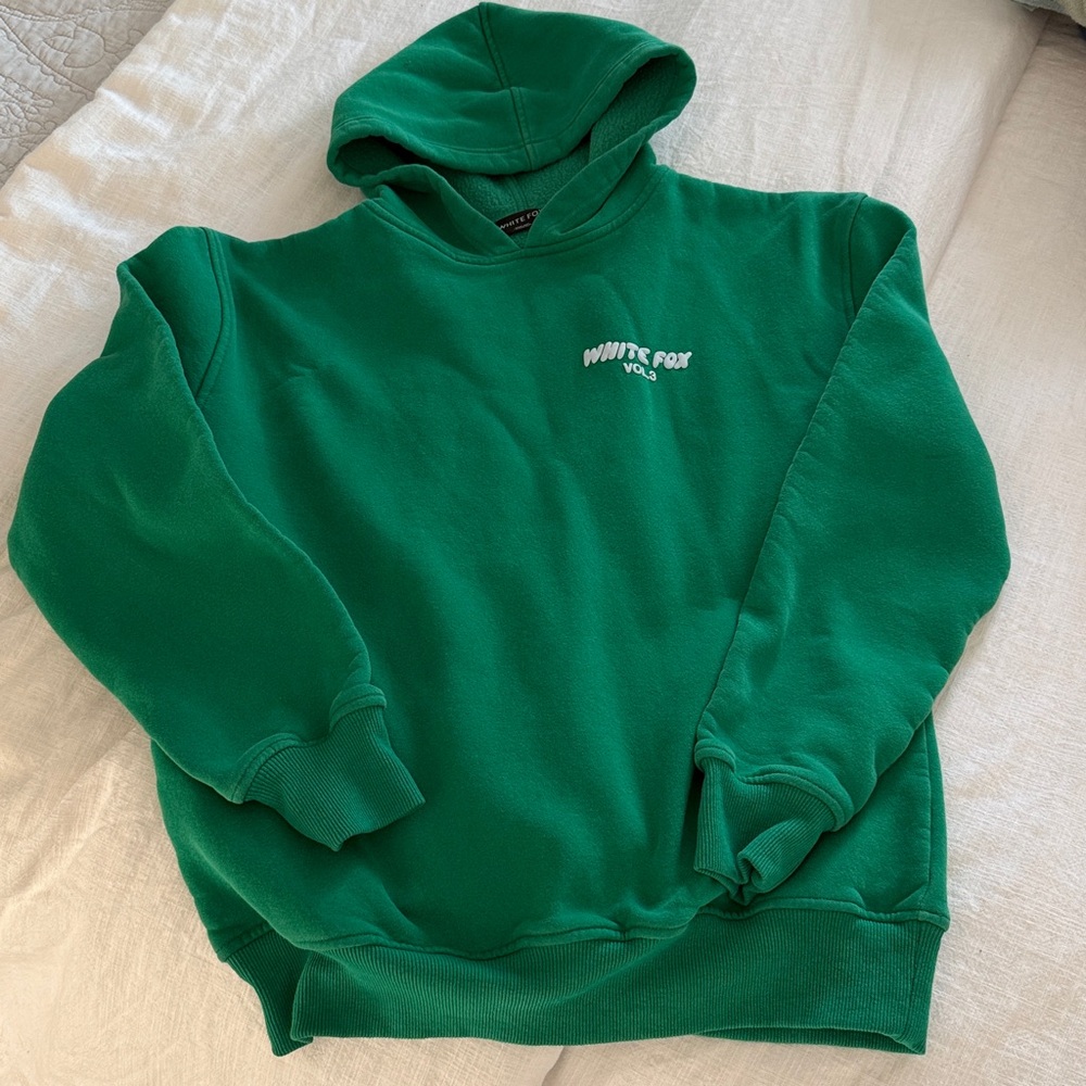 White Fox Offstage Hoodie Amazon Green
